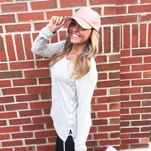 Grey Tie Shirt